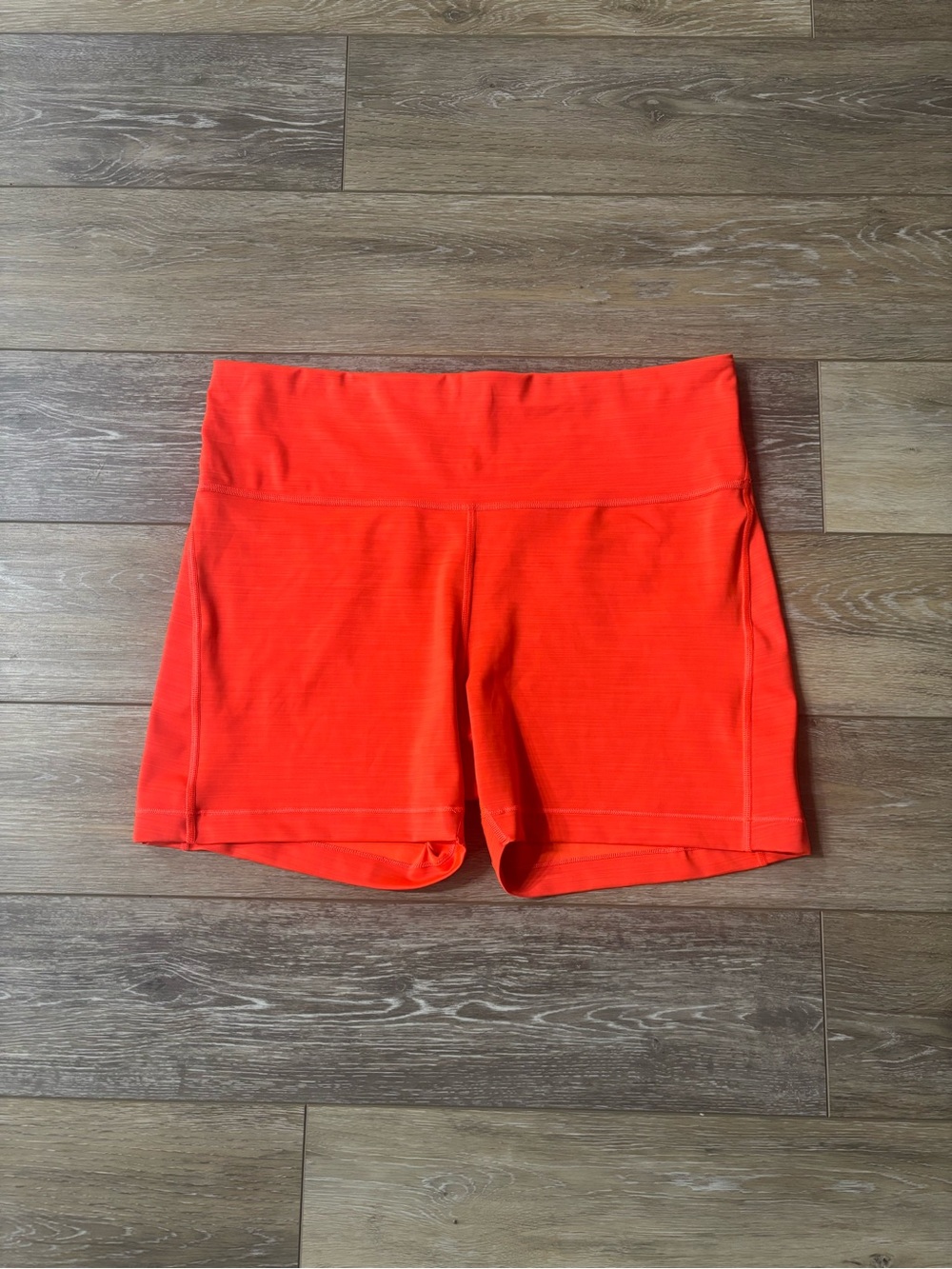 Athleta Ultimate 5" Bike Shorts Sz 2X Radiant Red High Rise Workout Gym Yoga